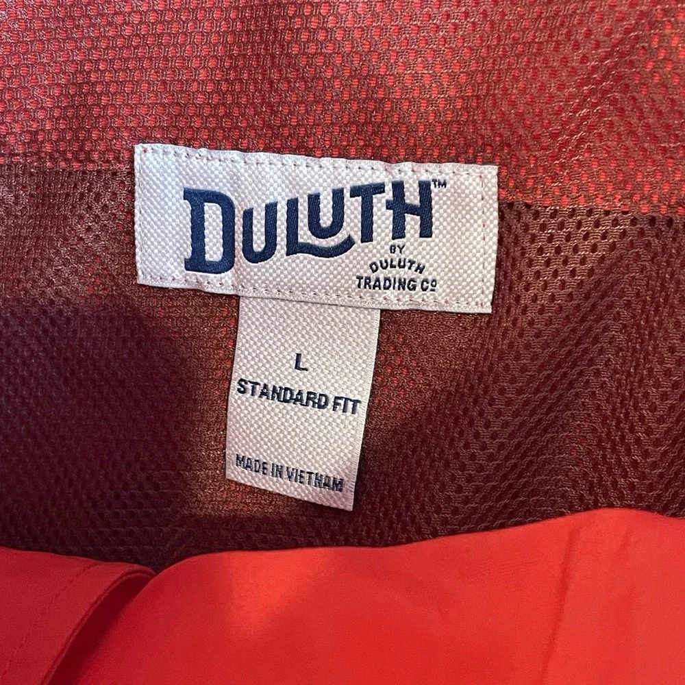 NEW Duluth Trading After Hours Grab Shorts Mens Large 8" In Red Standard Fit - Picture 4 of 10